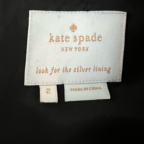 Kate Spade Stretch Crepe Bow Lollipop Dress Black NWOT - Picture 10 of 10